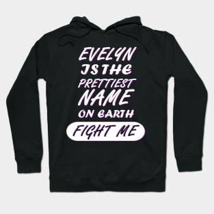 Evelyn name girls women birthday Hoodie